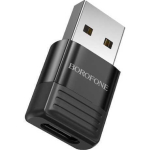 Μετατροπέας OTG USB-C σε USB-A Female Μαύρος - Borofone BV18 - Image 2