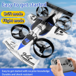 Mini Drone 2 σε 1 Air & Land RC με Κάμερα, Χειριστήριο 2.4GHz & Drift Mode CZ04 - Image 3