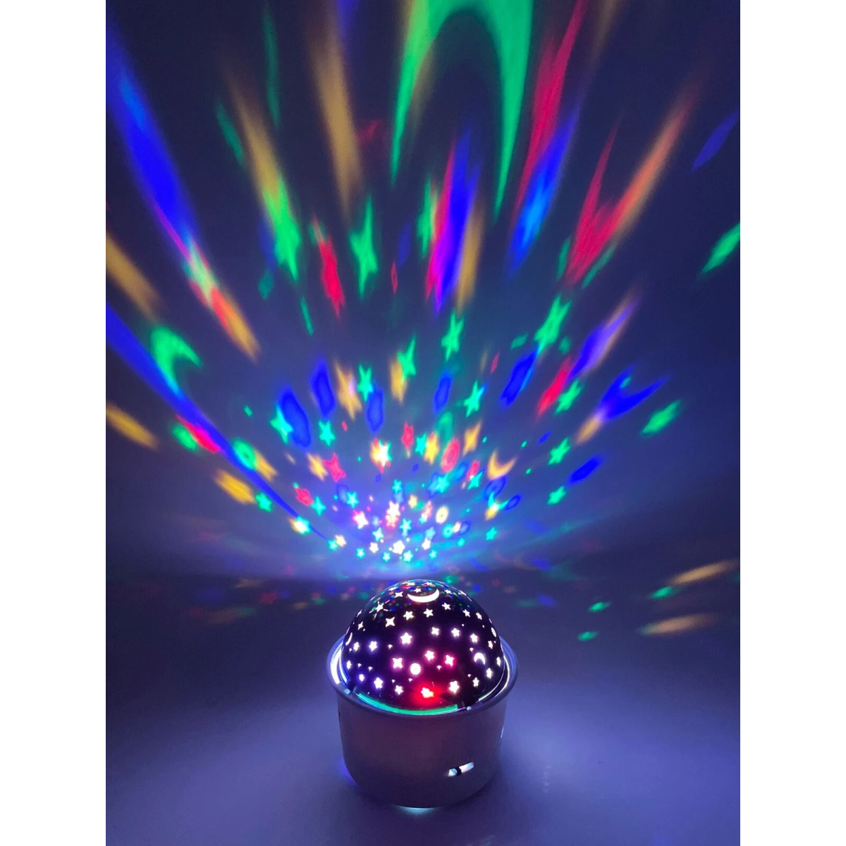 Μίνι Επαναφορτιζόμενο LED Φωτιστικό Disco με Μουσική και Μαγνητική Βάση Arrango AQF76427 - Image 10