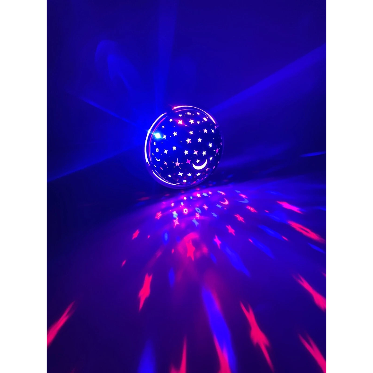 Μίνι Επαναφορτιζόμενο LED Φωτιστικό Disco με Μουσική και Μαγνητική Βάση Arrango AQF76427 - Image 7