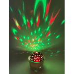 Μίνι Επαναφορτιζόμενο LED Φωτιστικό Disco με Μουσική και Μαγνητική Βάση Arrango AQF76427 - Image 5