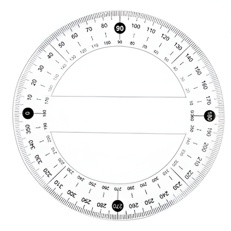 Μοιρογνωμόνιο 360° 12cm Motarro MI048-4