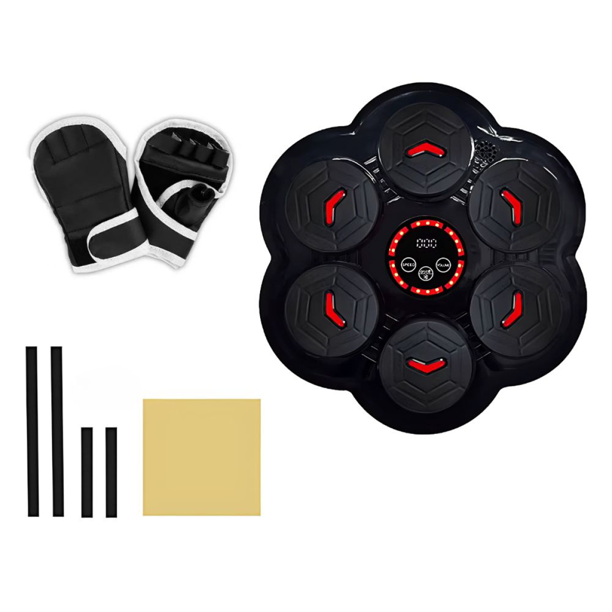 Μουσικό Ταμπλό Box Bluetooth Με Γάντια Και Φωτισμό LED - Image 6
