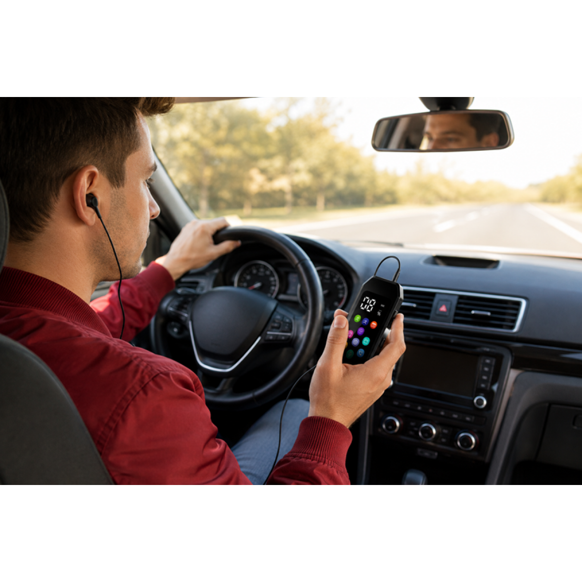 MP3 Player με Έγχρωμη Οθόνη Αφής, Υποδοχή TF Card & Ενσύρματα Ακουστικά Q32