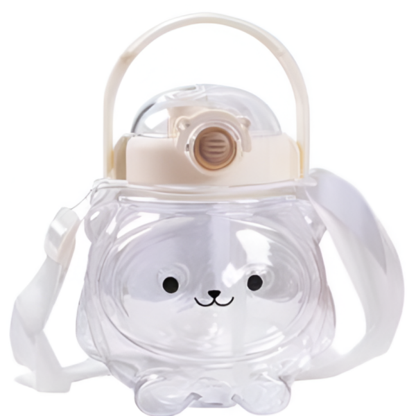 Παγούρι Νερού Bear με Καλαμάκι 1000ml SDS-24821