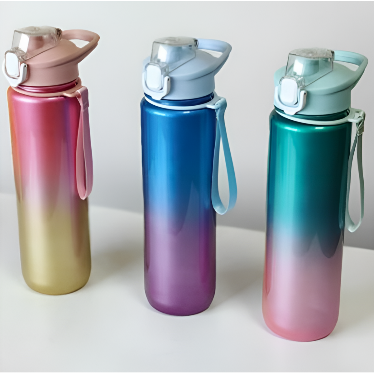 Παγούρι Νερού με Καλαμάκι 1000ml SDS-24808 - Image 2