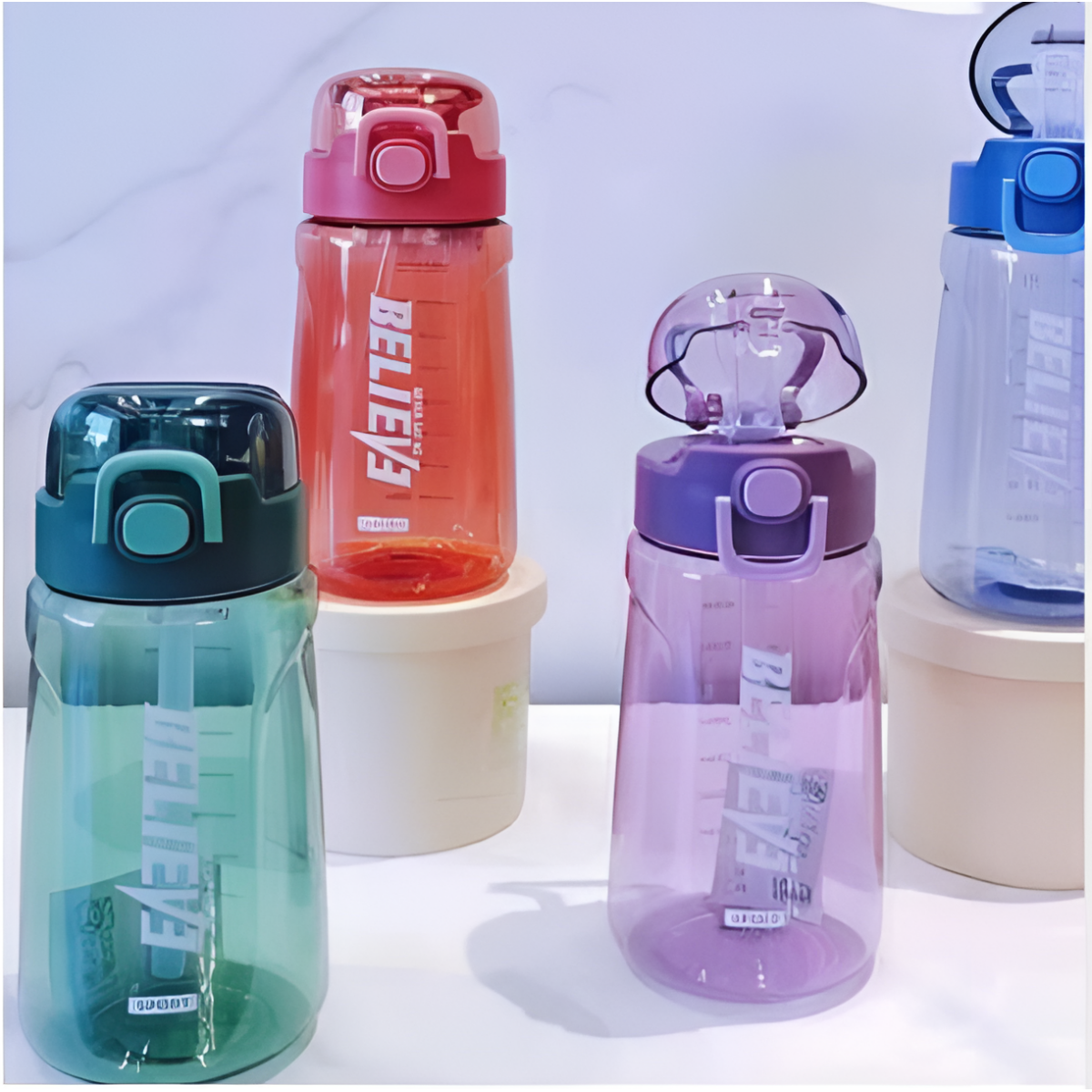 Παγούρι Νερού με Καλαμάκι 630ml SDS-24818