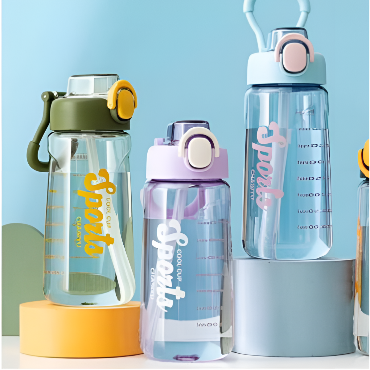 Παγούρι Νερού με Καλαμάκι 650ml SDS-24815