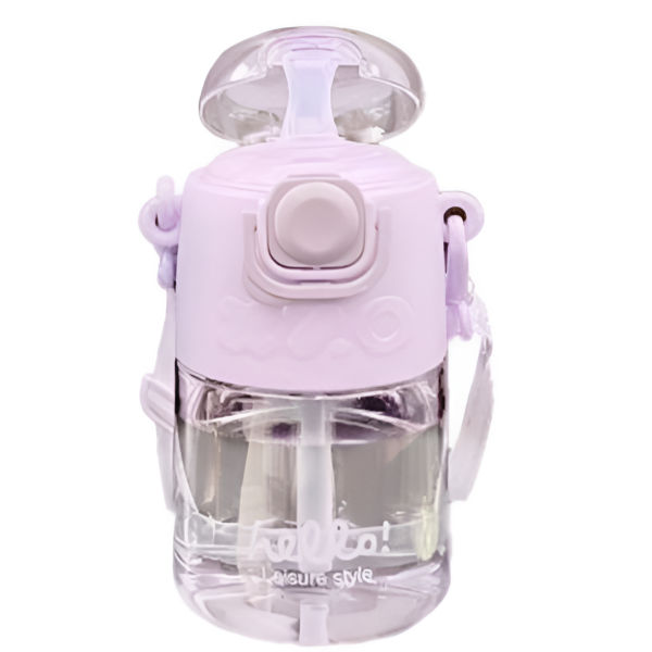 Παγούρι Νερού με Καλαμάκι 650ml SDS-24819