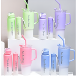 Παγούρια Πλαστικά Σετ 3 Τεμαχίων 1500ml-900ml-300ml Μωβ 24825