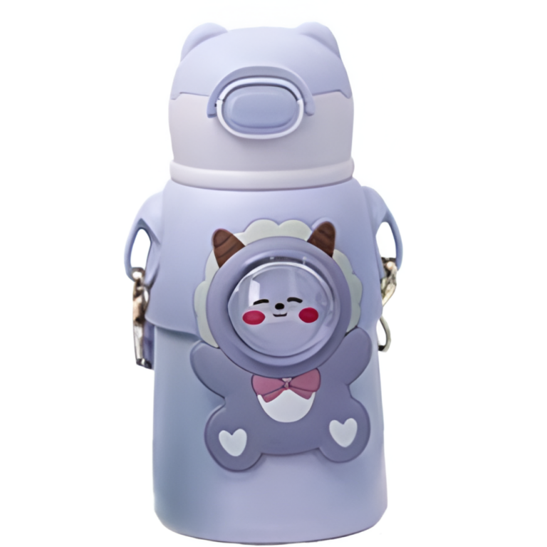 Παιδικό Θερμός 520ml με Καπάκι και Λουράκι SDS-27188