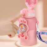 Παιδικό Θερμός με Καλαμάκι & Ιμάντα 600ml SDS-27187