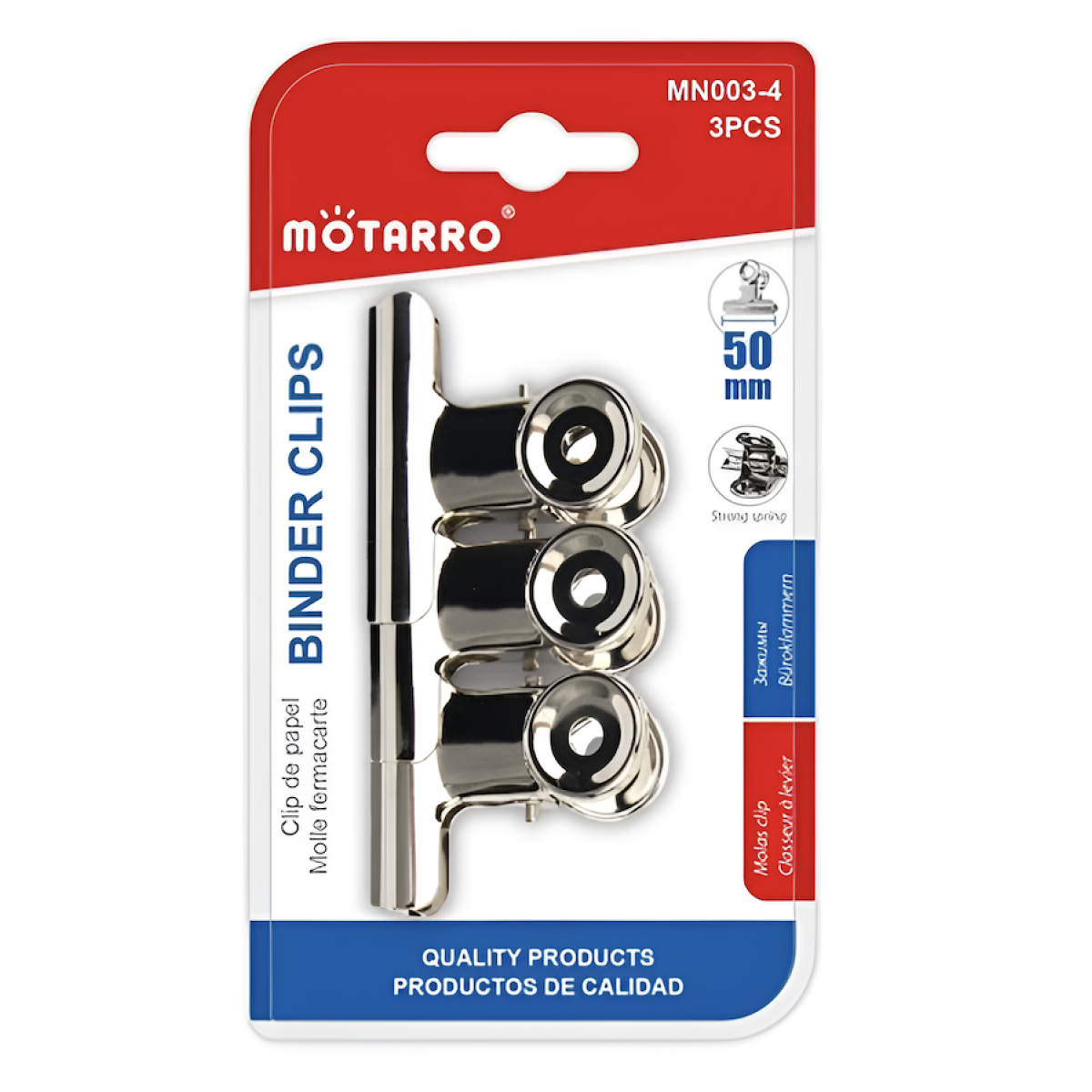 Πιάστρες Κλιπ 50mm Σετ 3 Τεμαχίων Motarro MN003-4 - Image 2