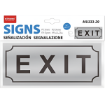 Πινακίδα Αλουμινίου EXIT Αυτοκόλλητη Motarro MU333-29 - Image 3