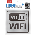Πινακίδα Αλουμινίου WiFi Αυτοκόλλητη Motarro MU333-31 - Image 3