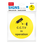 Πινακίδα Σήμανσης CCTV PVC 15x15cm Αδιάβροχη Motarro MU333-7 - Image 3