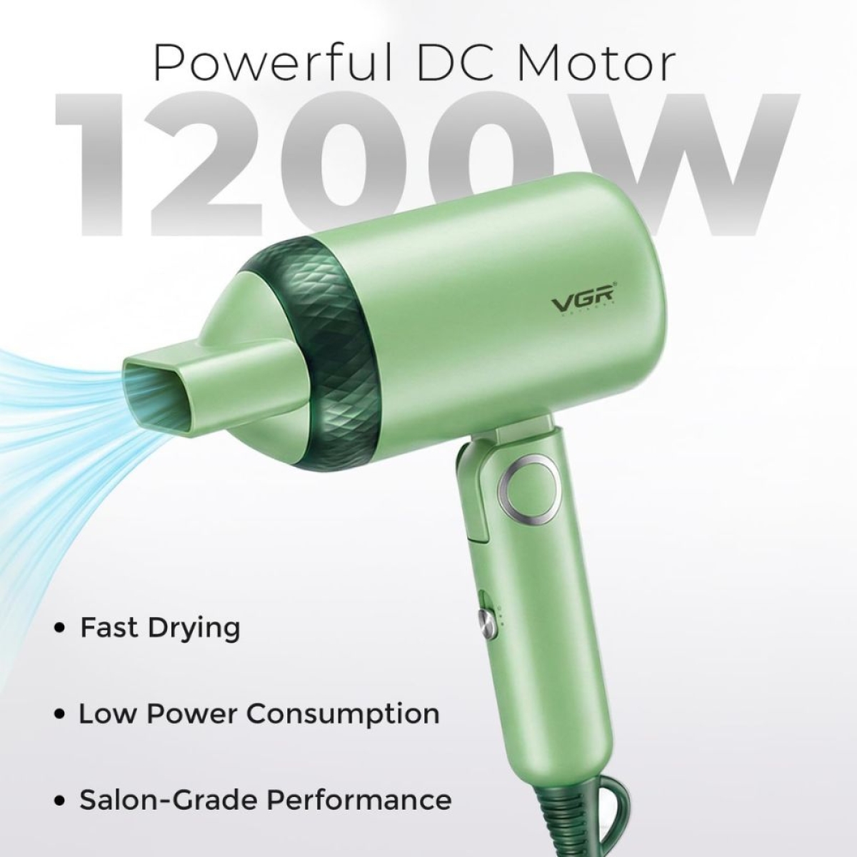 Πιστολάκι Μαλλιών VGR V-421 1200W Πτυσσόμενο