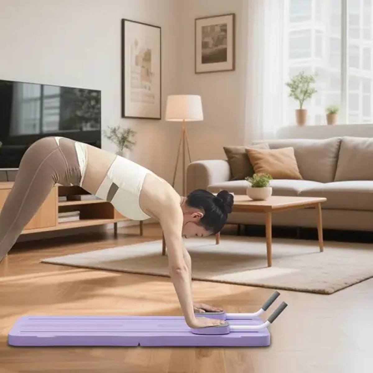 Πλατφόρμα Pilates – Πολυλειτουργικό όργανο γυμναστικής & ενδυνάμωσης κορμού - Image 2