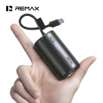 Power Bank 10000mAh 22.5W PD με Ενσωματωμένο Καλώδιο USB-C και Οθόνη LED Remax FP-110 - Image 2