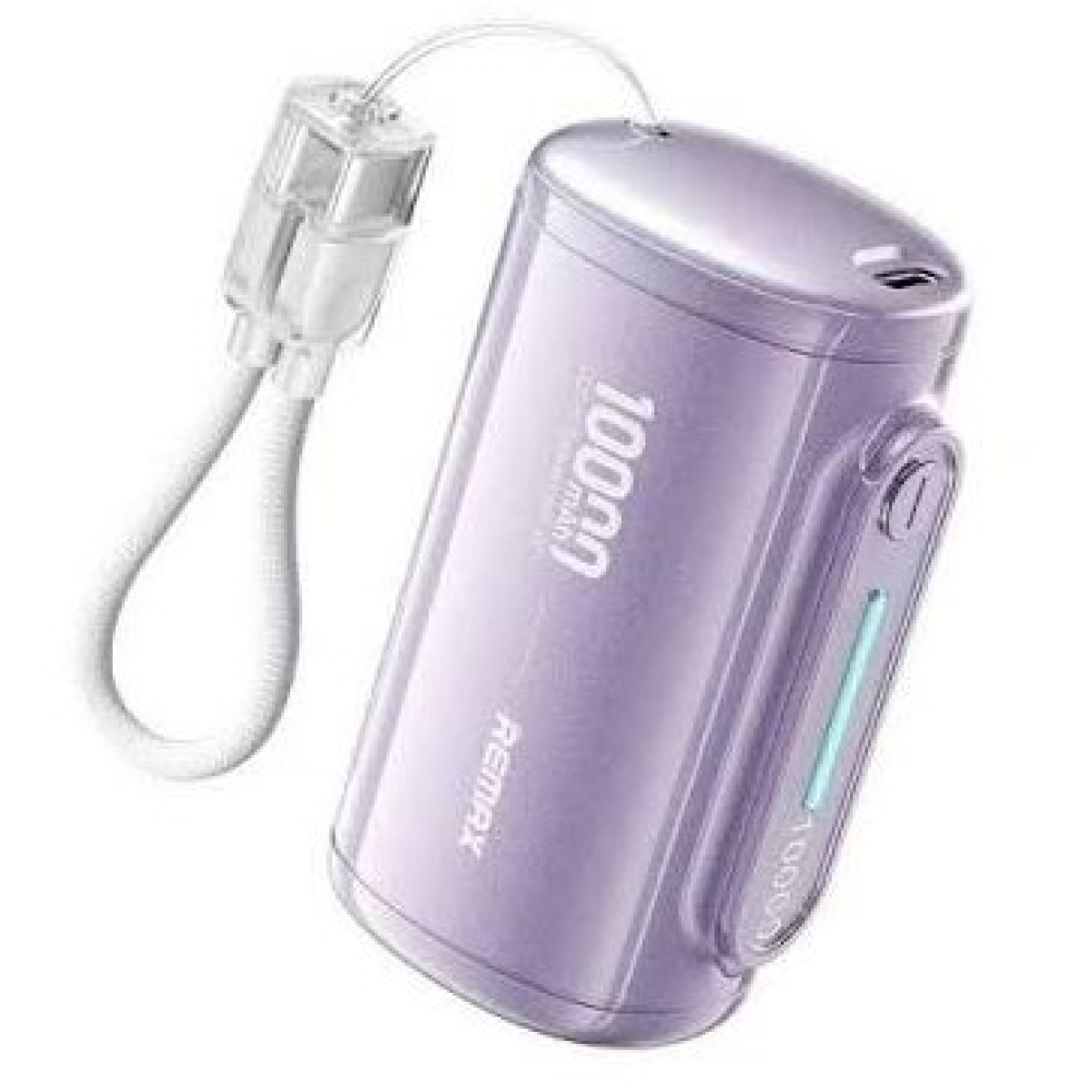 Power Bank 10000mAh 22.5W PD με Ενσωματωμένο Καλώδιο USB-C και Οθόνη LED Remax WP-117 - Image 2