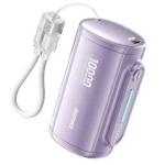 Power Bank 10000mAh 22.5W PD με Ενσωματωμένο Καλώδιο USB-C και Οθόνη LED Remax WP-117 - Image 2
