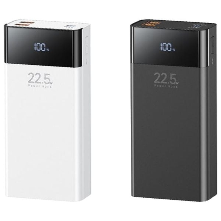 Power Bank 20000mAh 22.5W Fast Charge με Ψηφιακή Οθόνη LED Remax RPP-672