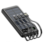 Power Bank Με Ηλιακή Φόρτιση 10000mAh Yosonda Y-P26