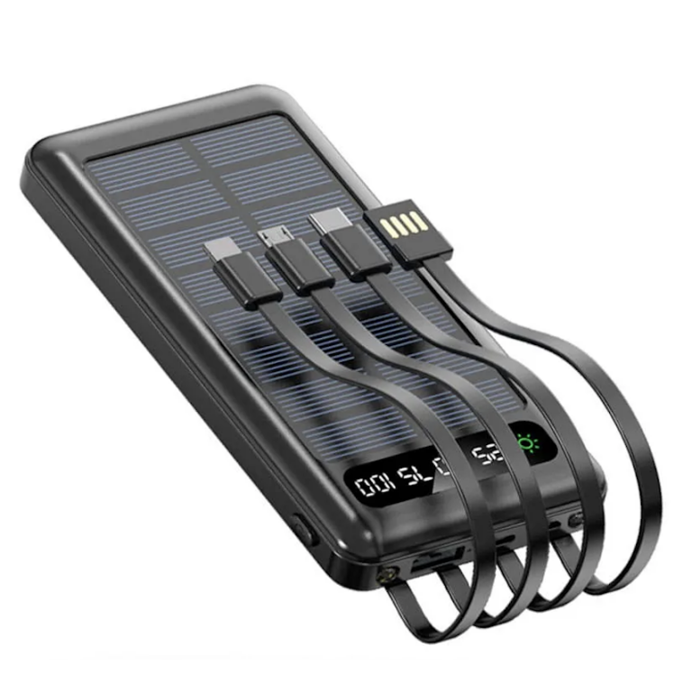 Power Bank Με Ηλιακή Φόρτιση 10000mAh Yosonda Y-P26