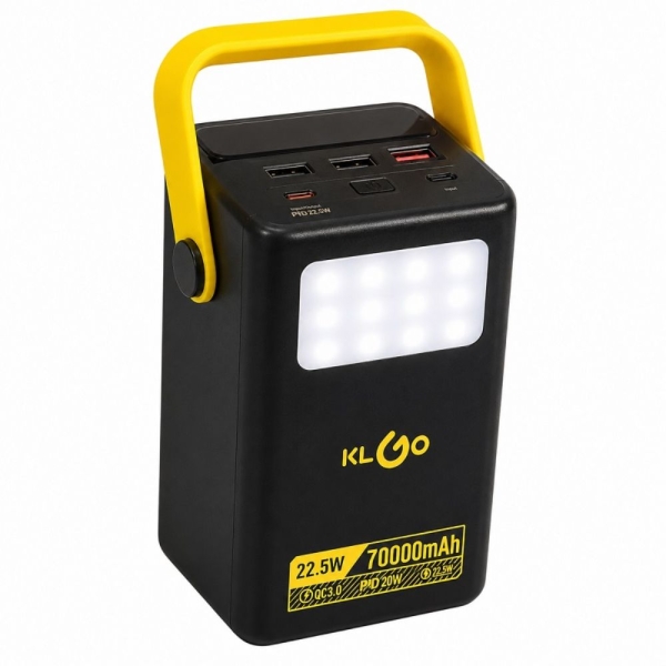 Power Bank 70000mAh 22.5W με Φακό KP-98