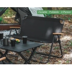 Πτυσσόμενη Διθέσια Πολυθρόνα Camping 100x55x67cm HY-7 - Image 3