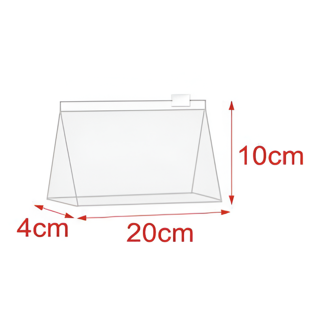 Σακουλάκια Αποθήκευσης με Zip 20x10x4cm 20τμχ 523902 - Image 3