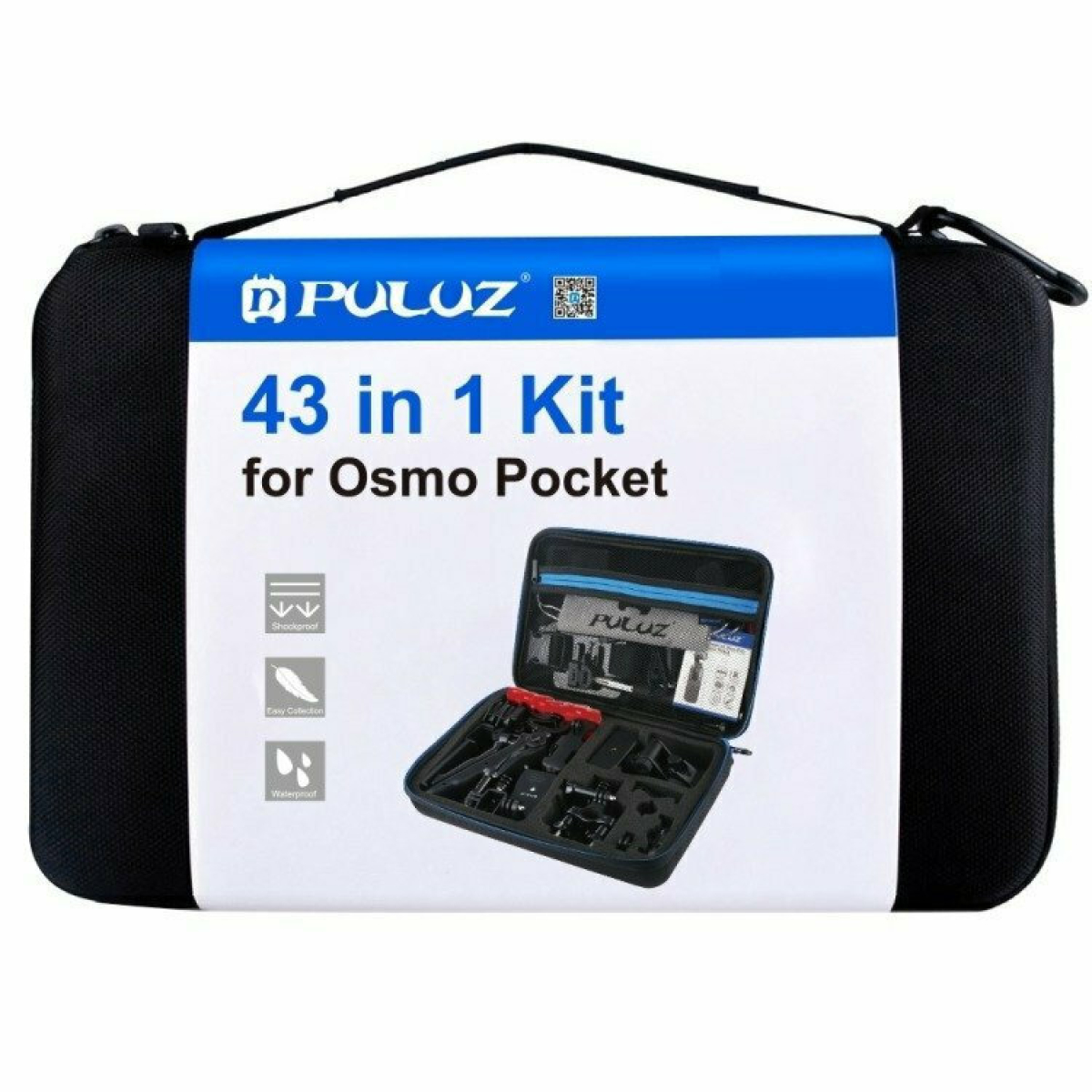 Σετ Αξεσουάρ 43 σε 1 για DJI Osmo Pocket Puluz PKT47 - Image 2