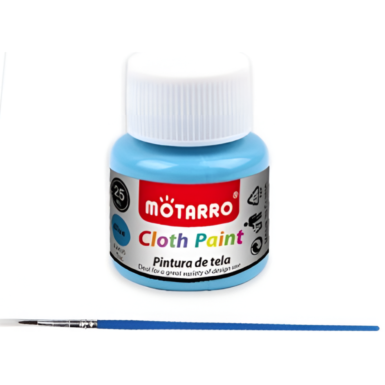 Σετ Χρώματα για Βαφή Υφάσματος 12 x 25ml Motarro MP176-5