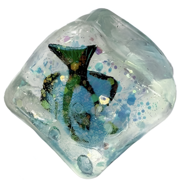 Squishy Παιχνίδι Anti-Stress Cool Cube με Θαλάσσια Ζώα 86815