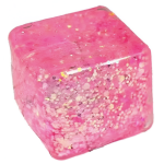 Squishy Παιχνίδι Anti-Stress Glitter Cube 86820