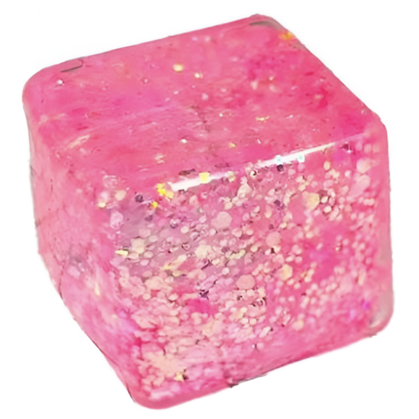 Squishy Παιχνίδι Anti-Stress Glitter Cube 86820