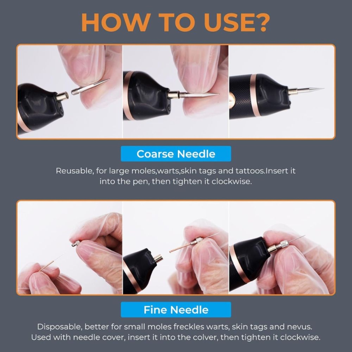 Στυλό Plasma Pen για Κηλίδες Δέρματος με LCD