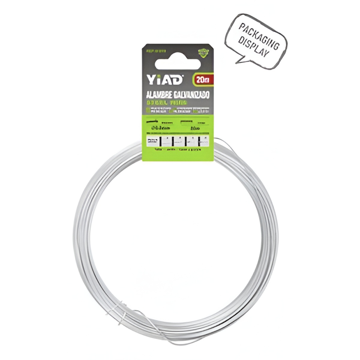 Σύρμα Δεσίματος Κήπου Γαλβανιζέ 0.8mm x 20m YiAD 51310