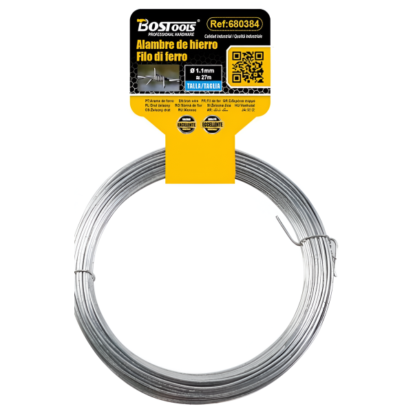 Σύρμα Σιδήρου 1.1mm 27m 200g BossTools 680384