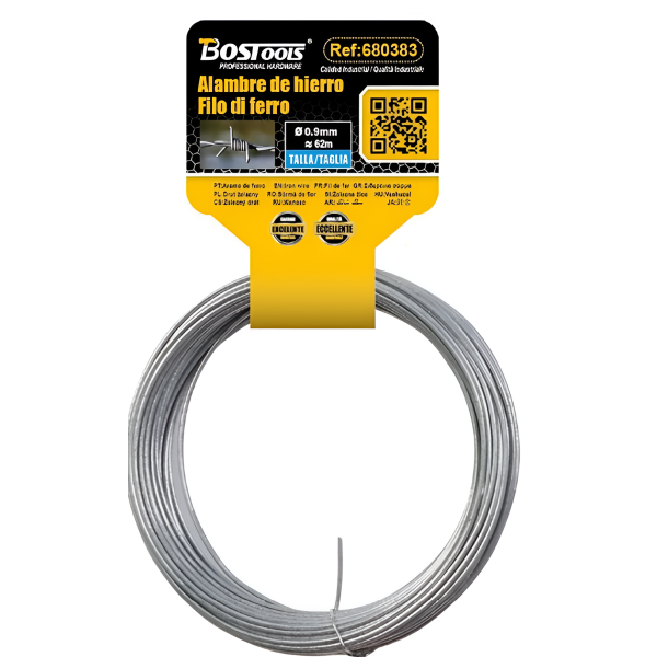 Σύρμα Σιδήρου 0.9mm 62m 300g BossTools 680383