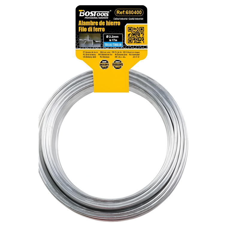 Σύρμα Σιδήρου 2.2mm 17m 500g BossTools 680400