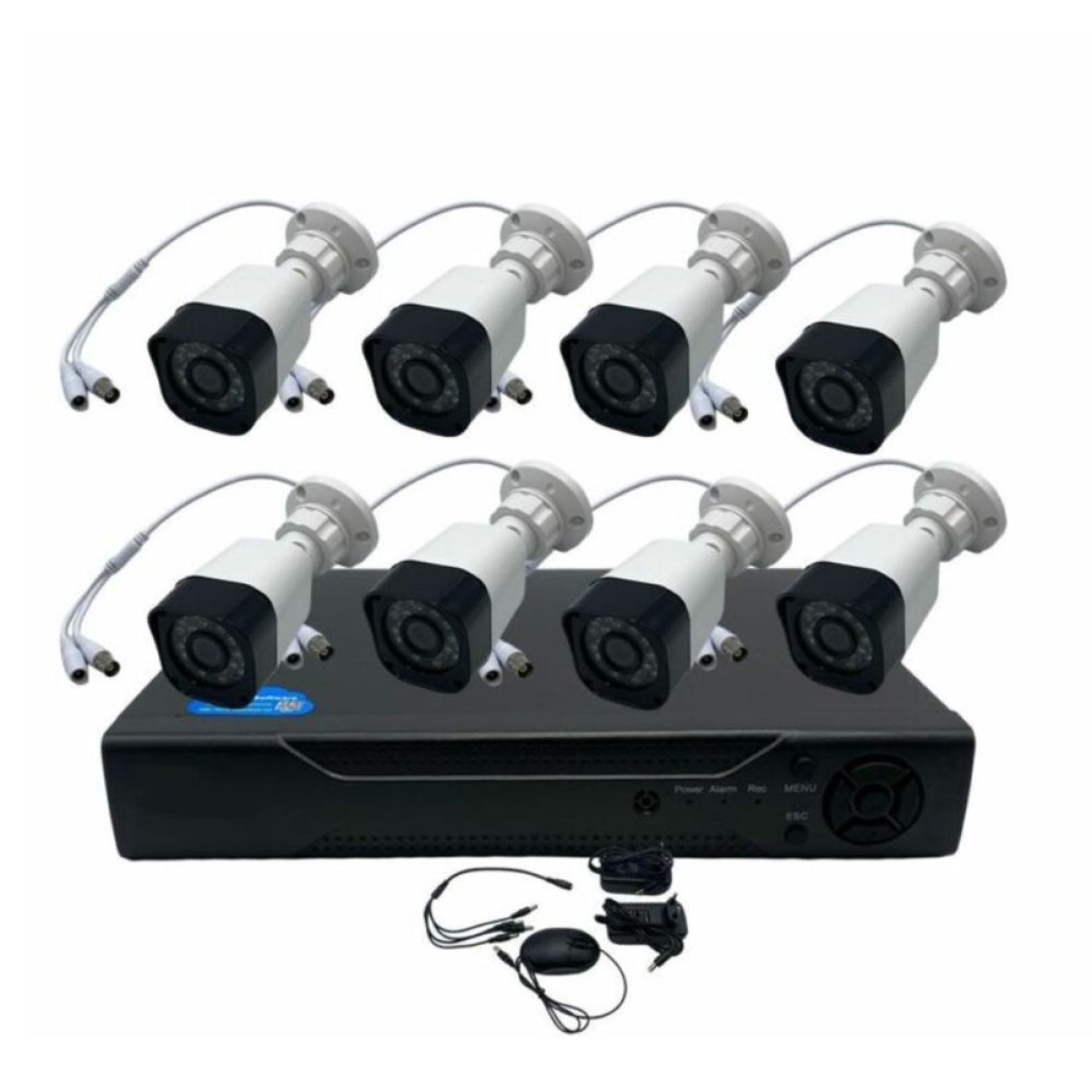 Σύστημα Παρακολούθησης CCTV Aerbes AB-C232 8 Καμερών 1080p