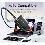 Ταχυφορτιστής 22.5W USB-C + USB-A Με Καλώδιο Lightning Awei PD85I-EU - Image 5
