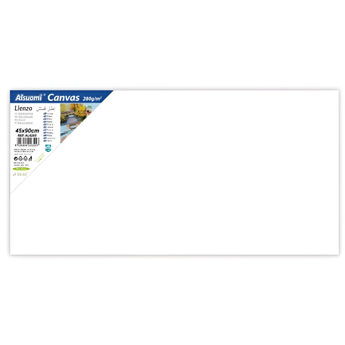 Τελάρο Ζωγραφικής 45x90x1,6cm 280g/m² Alsuomi AL6283