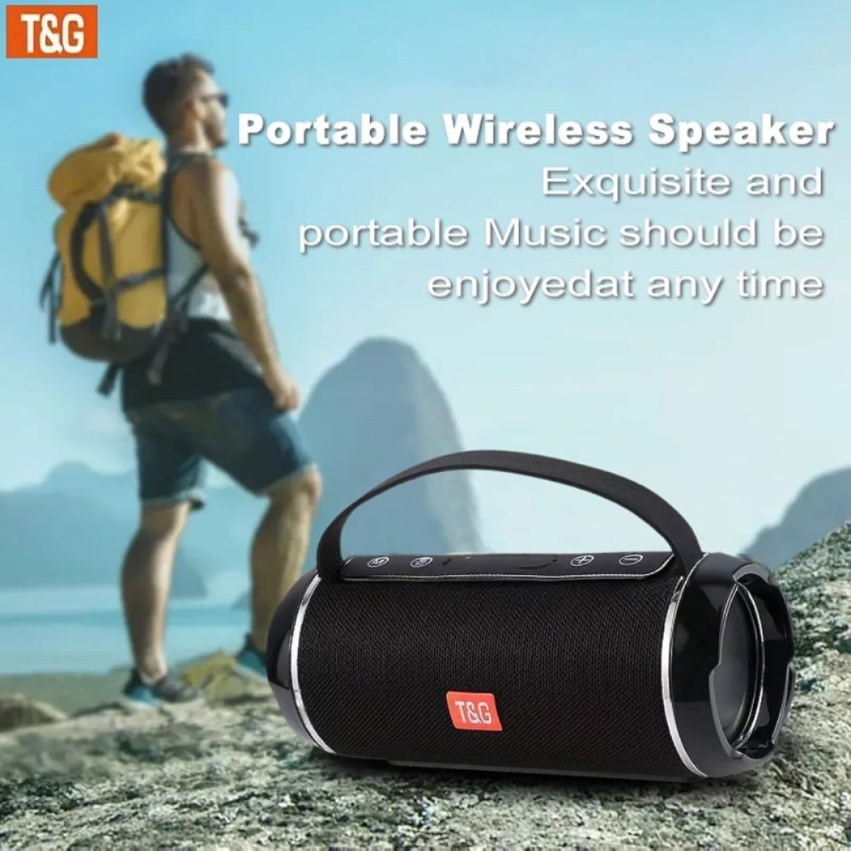 T&G TG-116C Ηχείο Bluetooth 5W με Ραδιόφωνο
