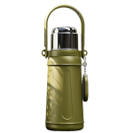 Θερμός Ανοξείδωτο Vacuum 700ml με Χερούλι SDS-27194