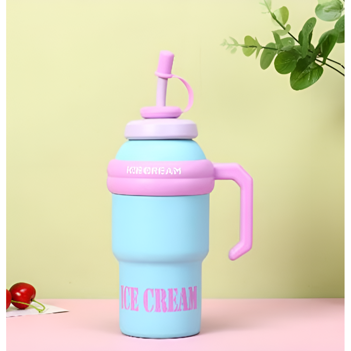 Θερμός Παγούρι με Καλαμάκι 1200ml SDS-27170