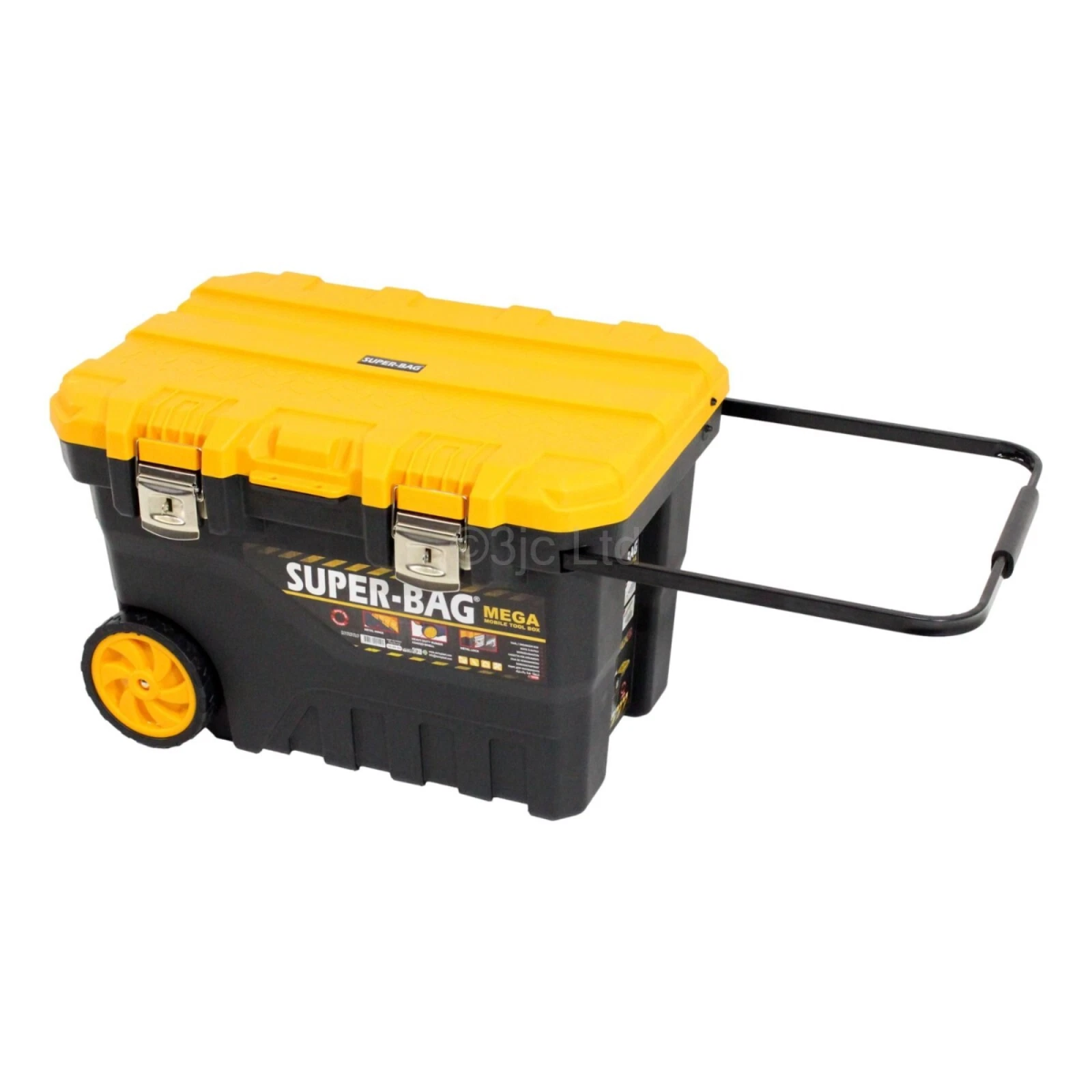 Τροχήλατη Πλαστική Εργαλειοθήκη 70x49x47.5cm ASR-4026 - Image 7