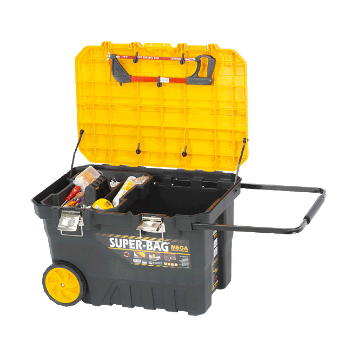 Τροχήλατη Πλαστική Εργαλειοθήκη 70x49x47.5cm ASR-4026 - Image 3