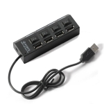 USB Hub 2.0 4 Θέσεων με διακόπτες ON/OFF